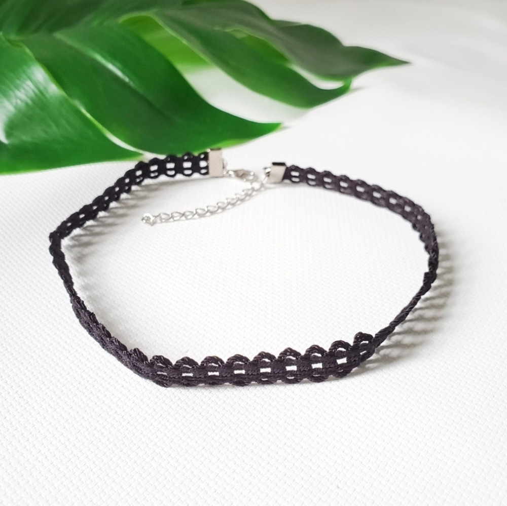 Choker Necklace Crochet